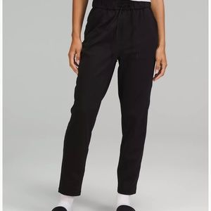 LULU LEMON STRECH HIGH RISE BLACK PANT SIZE 6